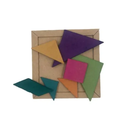 Útiles Y Kits Escolares< Tangram de madera, pequeño y grande