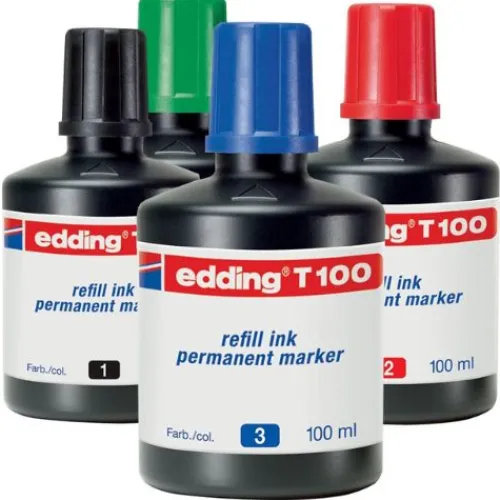 Útiles Y Kits Escolares< Tinta Edding Para Marcador Permanente - 30 y 100 ml