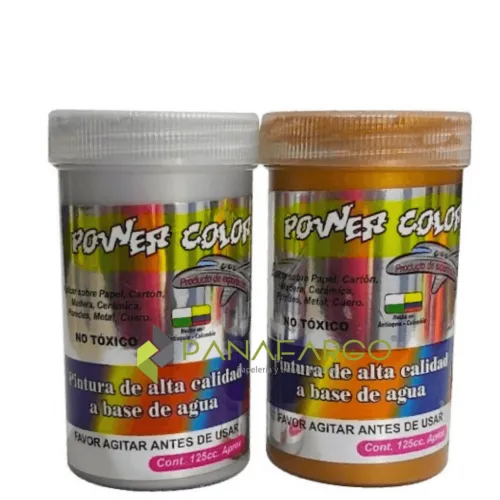 Útiles Y Kits Escolares | Materiales Y Productos De Arte< Vinilo Perlado Power Color x 125 cc